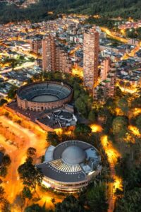 Viajar a Bogotá, Panorámica de la Plaza de Toros