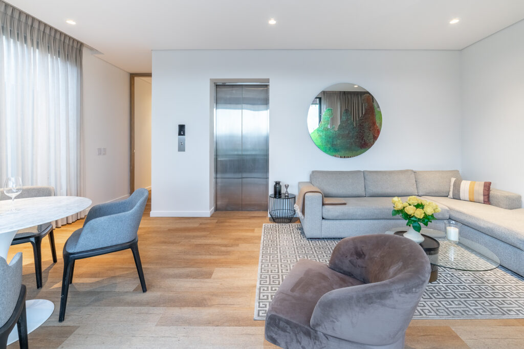 Espacios del Penthouse 85M, Cassa Luxury Homes, Bogotá, Colombia.