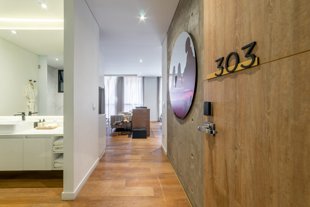 Detalles de Studio Urbano, apartamentos de 54 mts. Cassa Luxury Homes, Bogotá, Colombia.