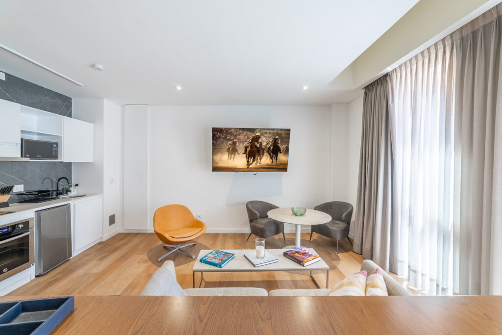 Detalles de Studio Urbano, apartamentos de 54 mts. Cassa Luxury Homes, Bogotá, Colombia.