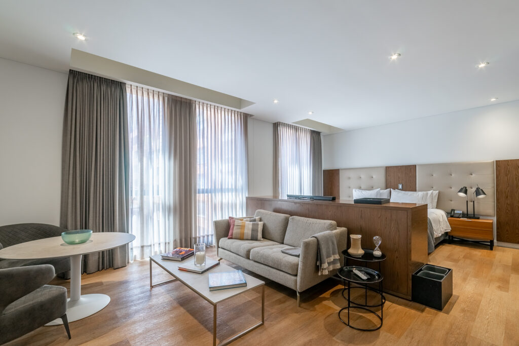 Detalles de Studio Urbano, apartamentos de 54 mts. Cassa Luxury Homes, Bogotá, Colombia.