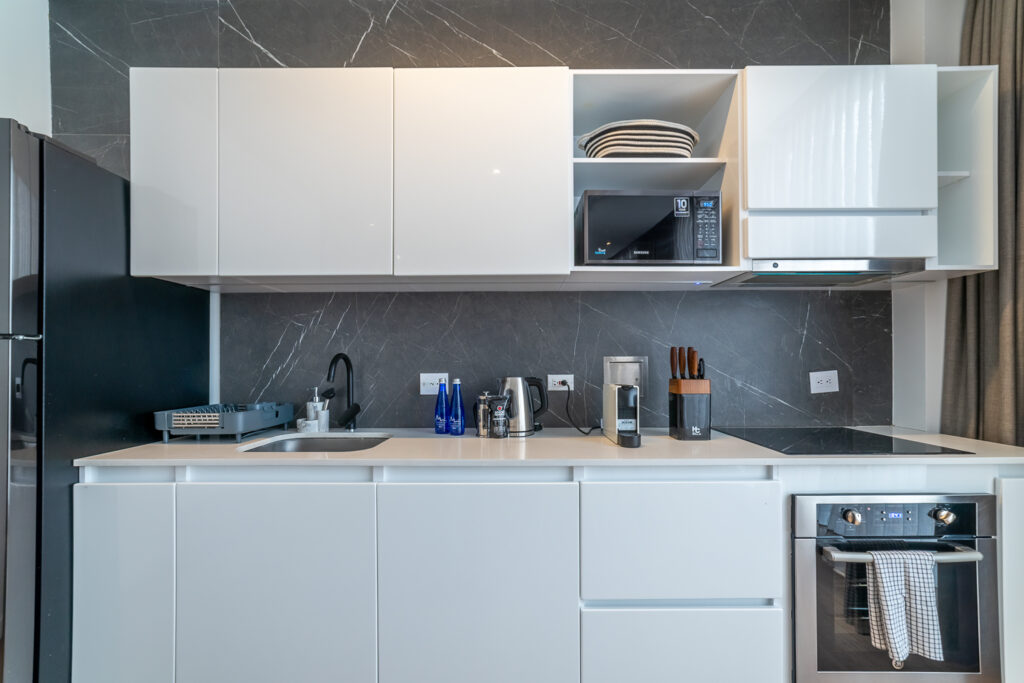 Cocina del Penthouse 94M, Cassa Luxury Homes, Bogotá, Colombia.