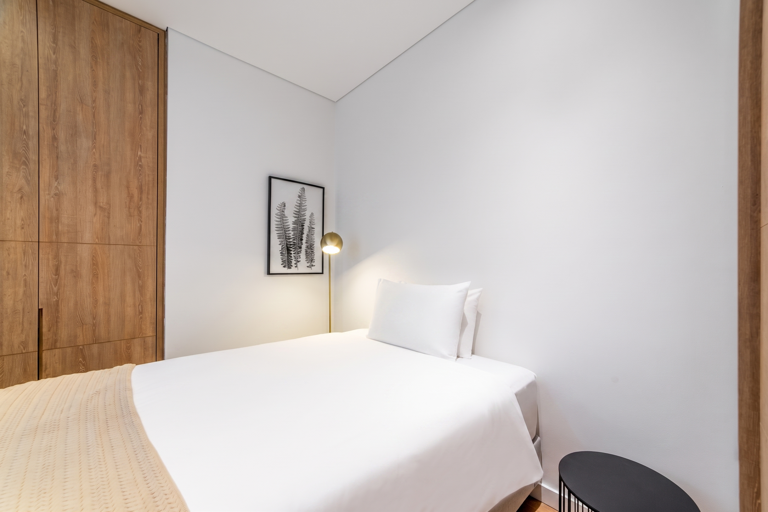 Cama del Penthouse 94M, Cassa Luxury Homes, Bogotá, Colombia.